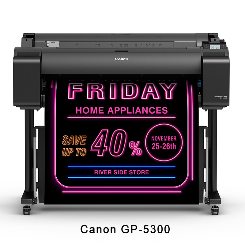 Canon GP大圖輸出機 3 Canon GP-5300 大圖輸出機