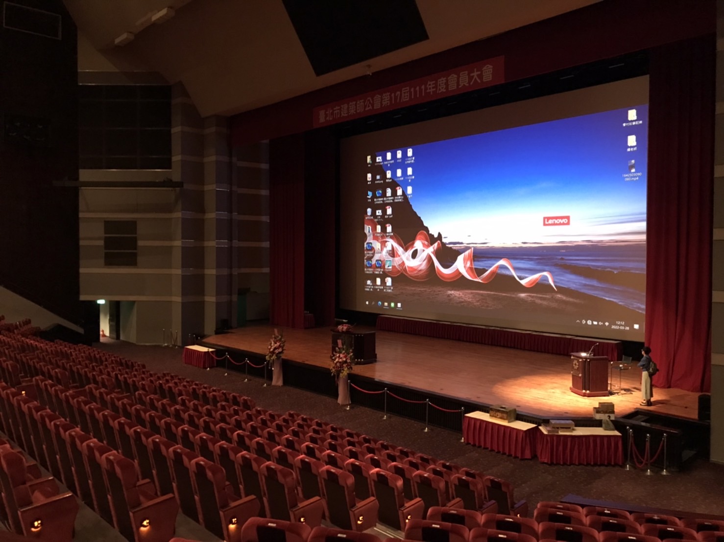 臺北市建築師公會第17屆會員大會展場 6 展出攤位特寫1
