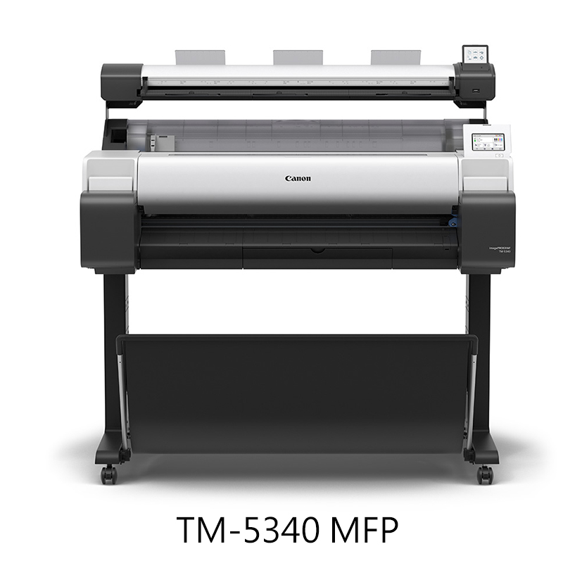 Canon TM 全新系列 9 Canon TM-5340 MFP大圖輸出機