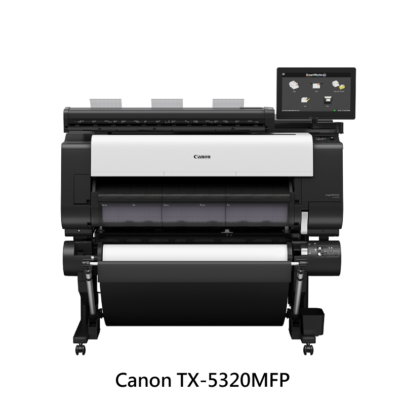 Canon TXII大圖輸出機 5 Canon TX-5320 MFP大圖書輸出機