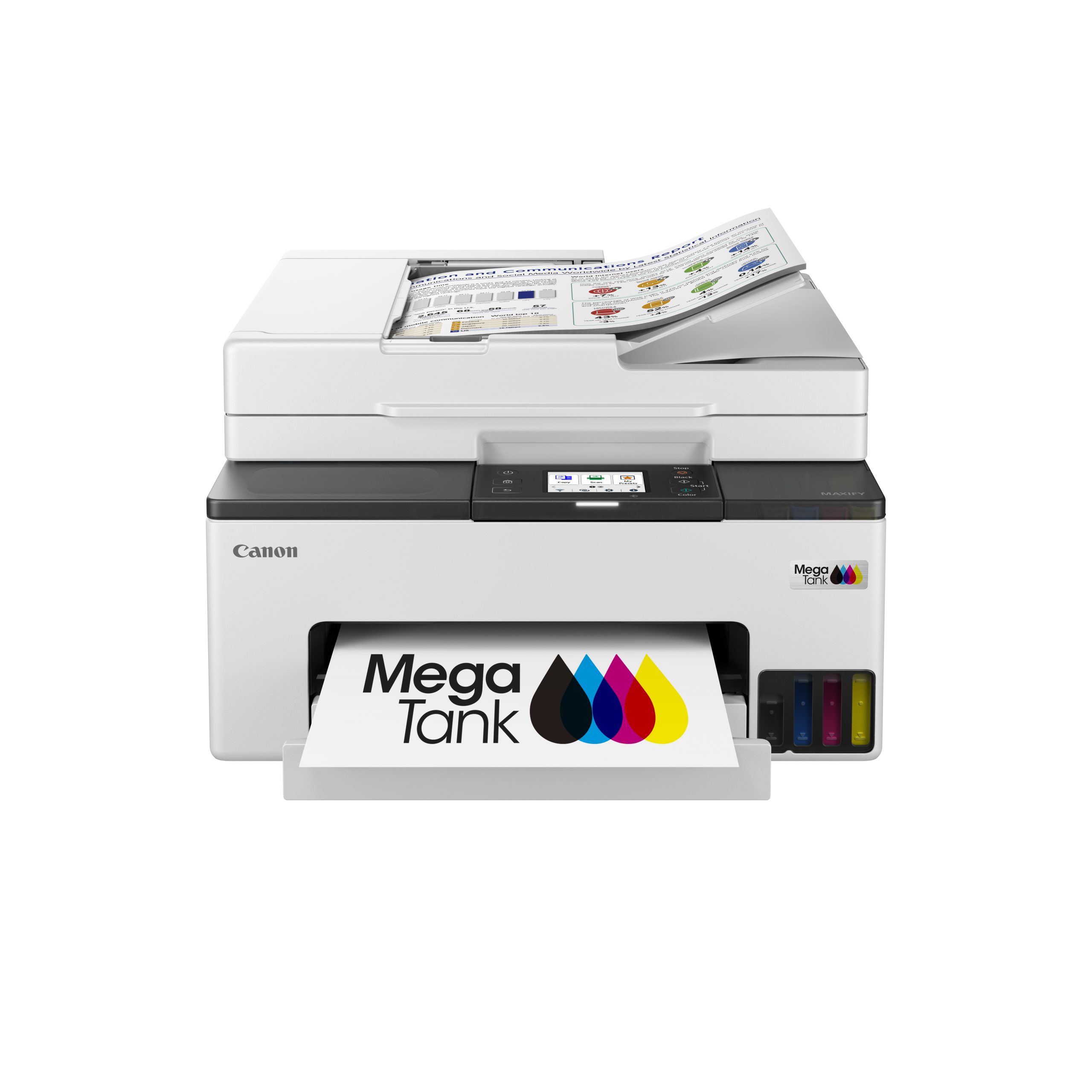 Canon MAXIFY GX2070 商用連供傳真複合機