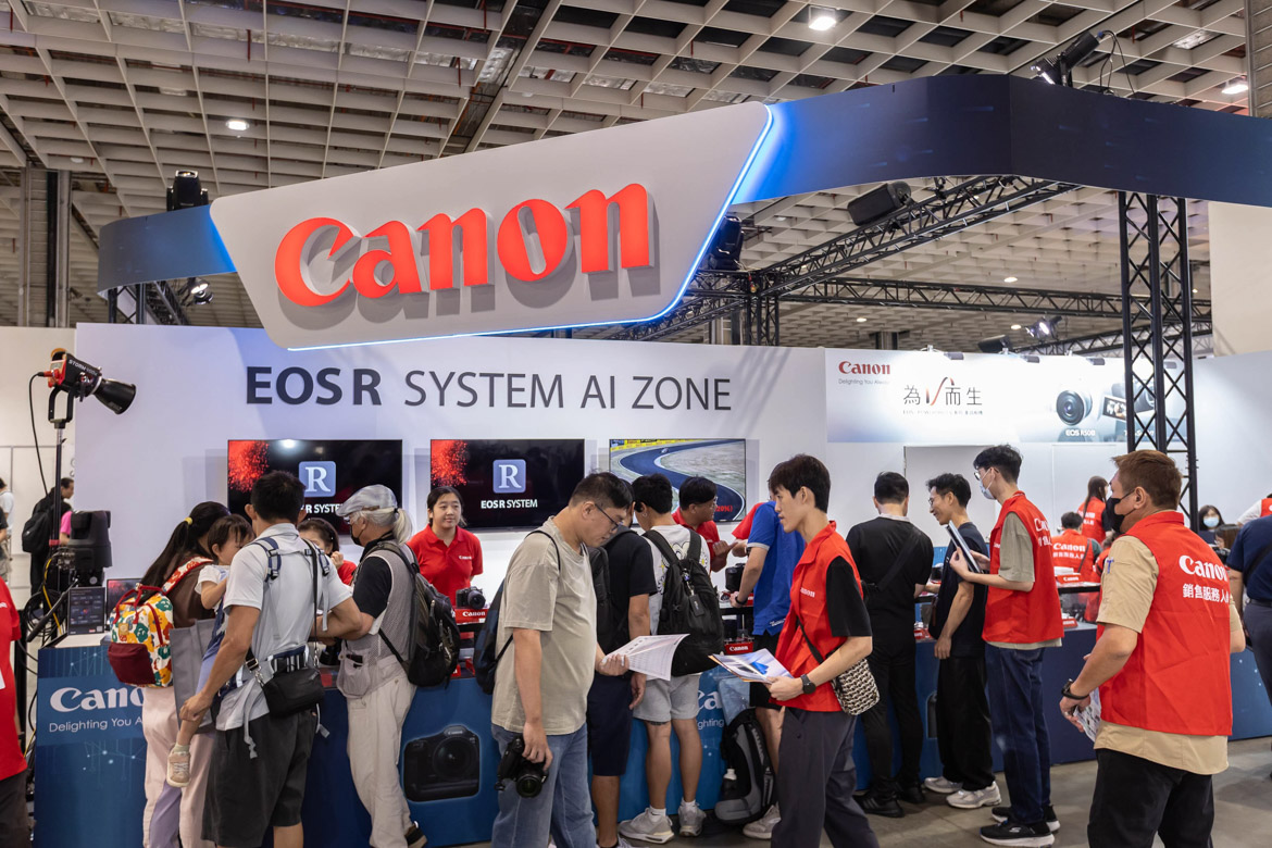 Canon台北攝影器材暨影音創作設備展