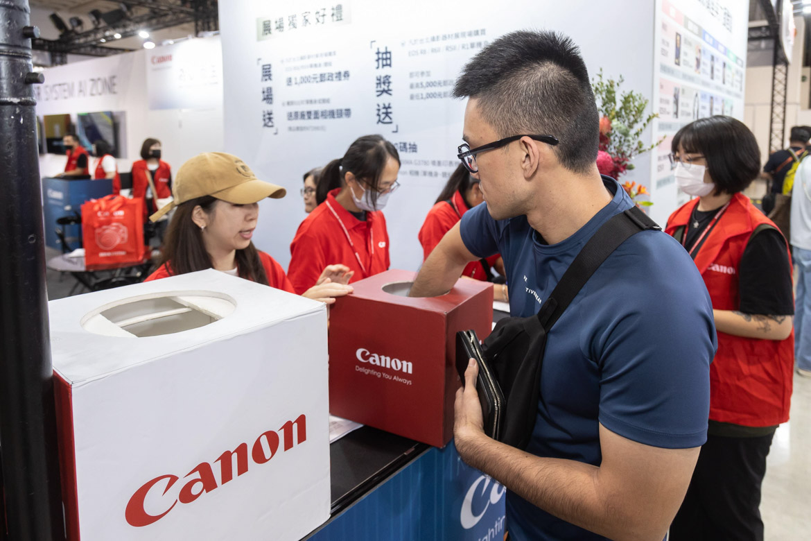 Canon台北攝影器材暨影音創作設備展 007